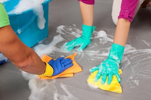 Professional steam carpet cleaning in a South Croydon home